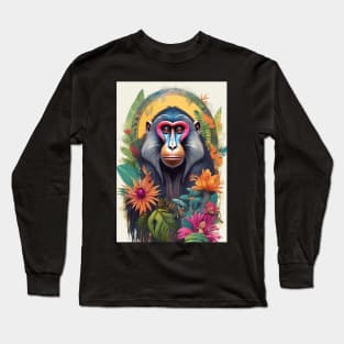 Mandrill Flowers 2024 Long Sleeve T-Shirt